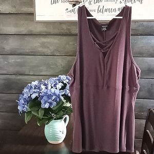 Torrid Size "3" Brown Tank Top